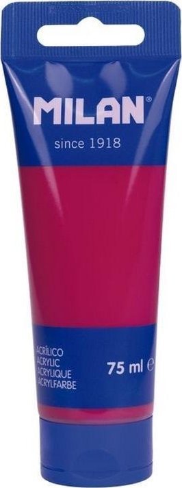 Farba akrylowa w tubce 75ml rożowy hibiskus MILAN