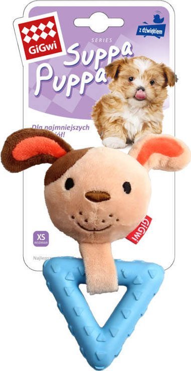 Suppa Puppa zabawka dla psa piszczałka piesek rozmiar S