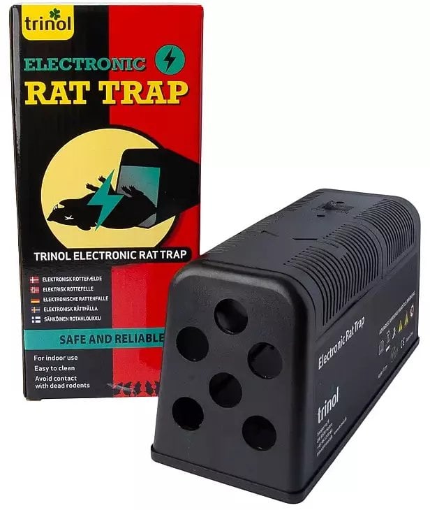 TOGO Pułapka na szczury elektroniczna skuteczna, 4xC baterie nie są dołączone