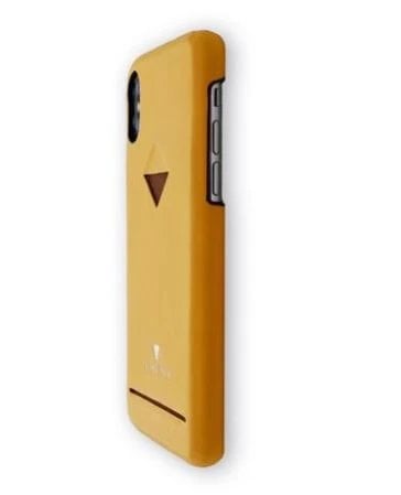 VixFox Card Slot Back Shell for Iphone X/XS mustard yellow 9902941024743