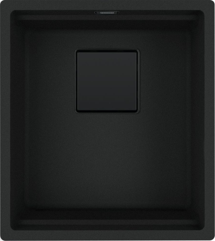 Zlewozmywak Franke FRANKE KNG 110-37 Czarny mat/czarny odpływ 125.0721.149