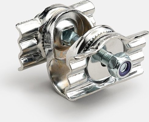 Brooks Zacisk siodełka BROOKS CLAMP 7/8'' (22.2MM) FOR TRIPLE RAIL B33, Chrome (NEW)