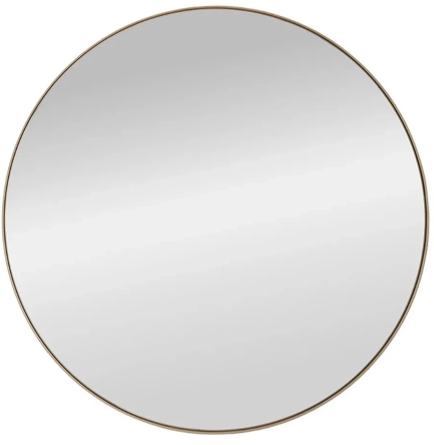 Lustro okrągłe PATINA złote HALMAR