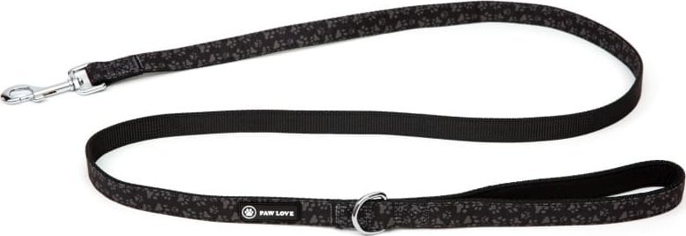 Paw Paw Love - Line hund (Medium) - Sort