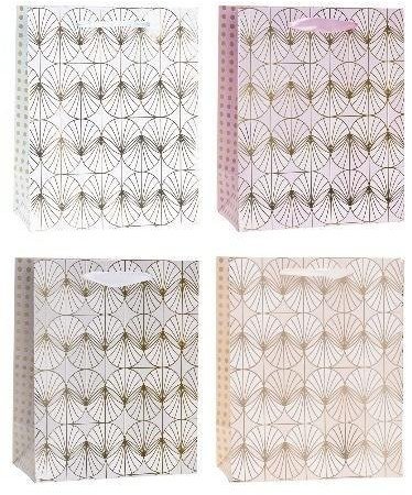Rozette Torebka ozdobna 18x23x10cm hot-stamp mix ROZETTE