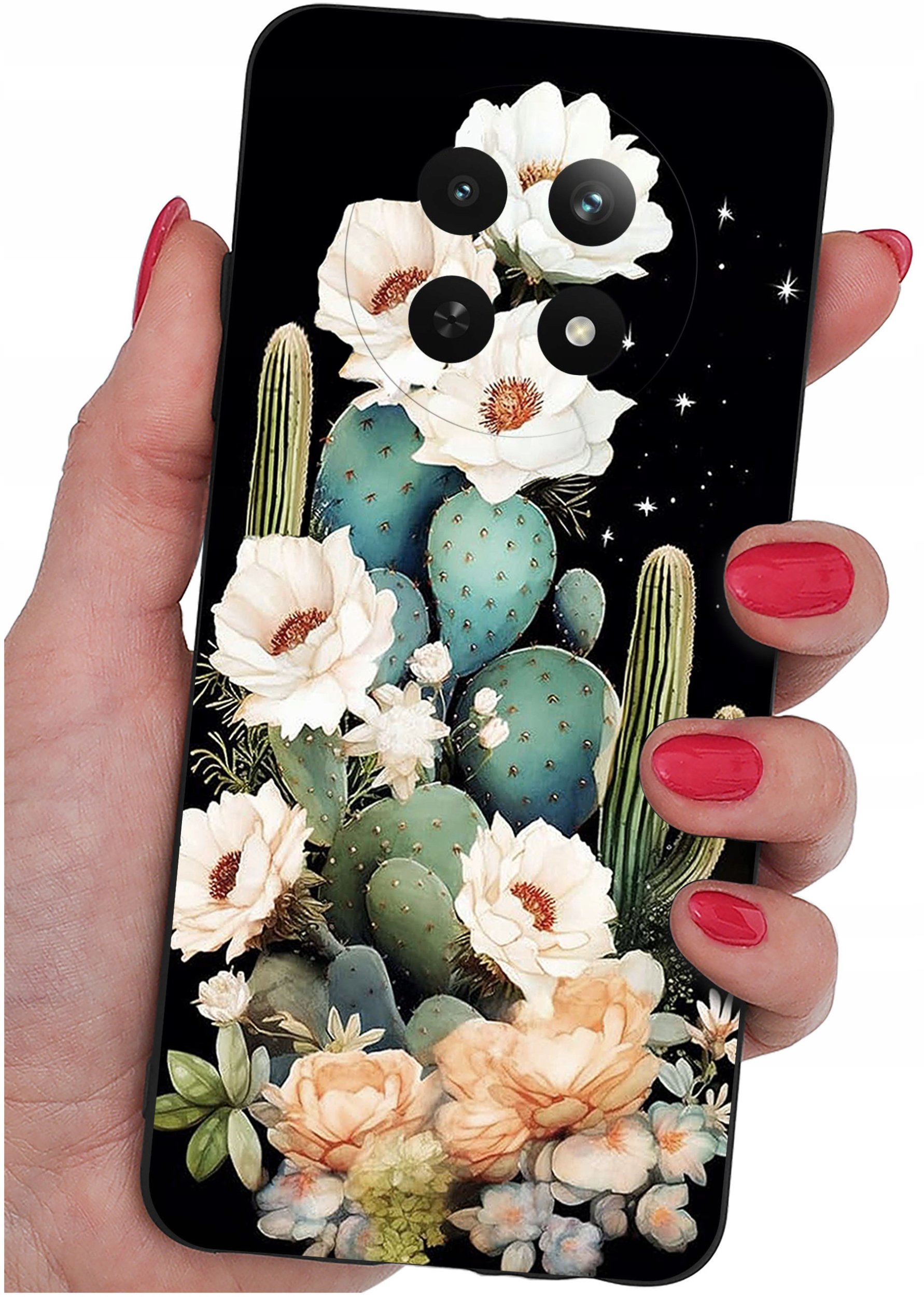 Etui do Realme 12 5G | 12x 5G WZORY |SILIKONOWE MATT CASE + SZKŁO 9H