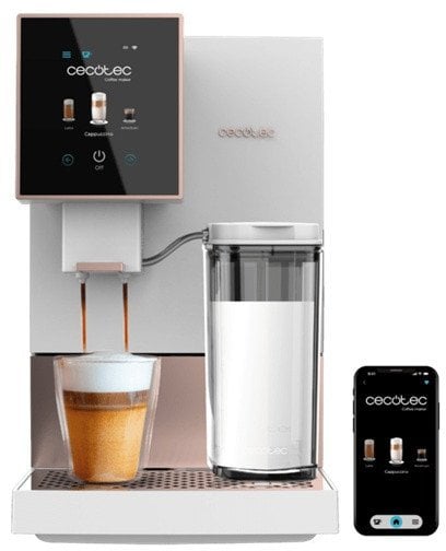 Ekspres ciśnieniowy Cecotec Cremmaet Compactccino Connected White Rose Ekspres do kawy