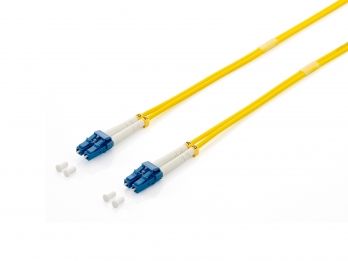 Equip Patchcord światłowodowy LC - LC 2m, żółty (254432)