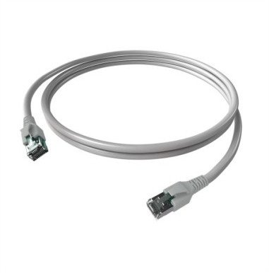 Kabel krosowy EasyLan FlexBoot Cat.6A, S/FTP, szary, 7,5 m