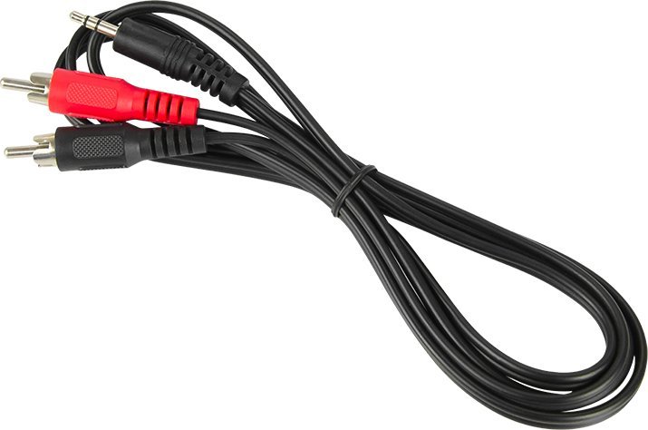 Adapter AV Blow 3795# Przyłącze wtyk 3,5st-2xwtyk rca 1,5m zawieszka