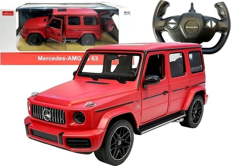 Rastar Zdalnie Sterowany Mercedes G63 Rastar R/C Czerwony