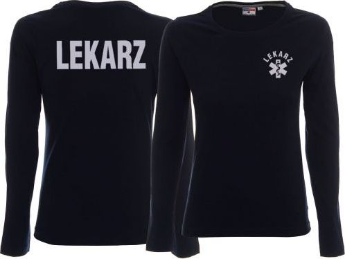 LPP - Promostars Koszulka ratownicza ODBLASKOWA FUNKCYJNA damska z długim rękawem czarna