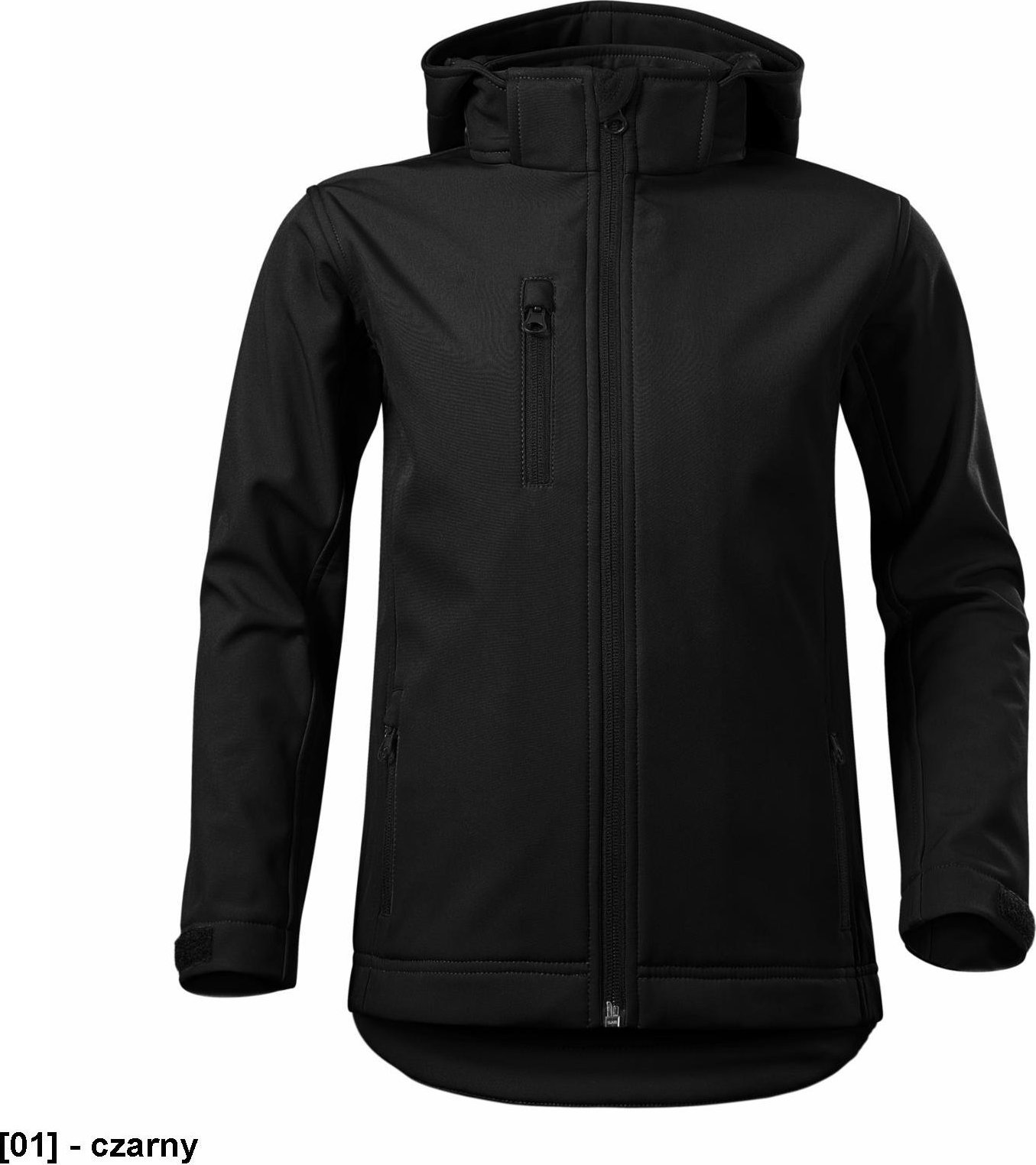 MALFINI Performance 535 - ADLER - Softshell kurtka dziecięca, 300 g/m, 6% elastan, 94% poliester, - czarny - 122 cm/6 lat-158 cm/12 lat 134 cm/8 lat