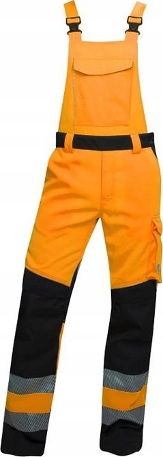 Ardon ARDON SIGNAL - ogrodniczki żółto-czarne - pomarańczowo-czarny H5963 54