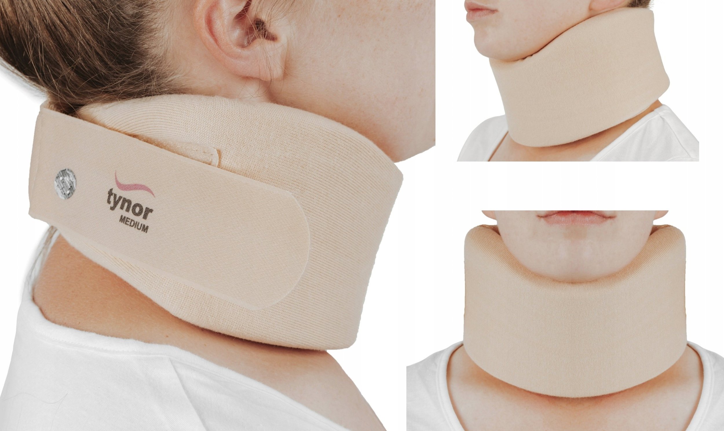 TYNOR MIĘKKI KOŁNIERZ SZYJNY ORTOPEDYCZNY TYPU SCHANTZA