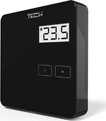 Tech Przewodowy regulator pokojowy dwustanowy do listwy L-10 R-10b czarny