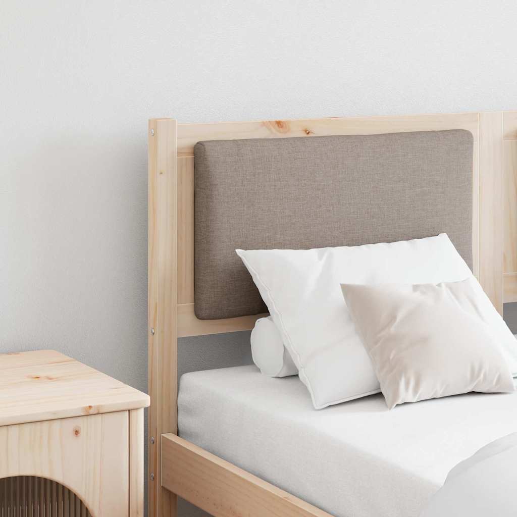 vidaXL Zagłówek Inny Brązowy 140 cm Lite drewno sosnowe