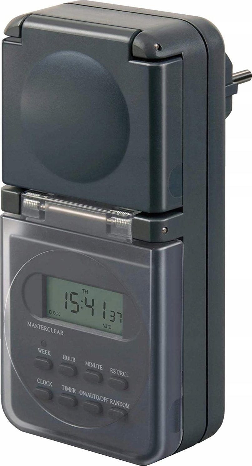 Brennenstuhl DIGITAL TIME SWITCH GRAY WEEKLY