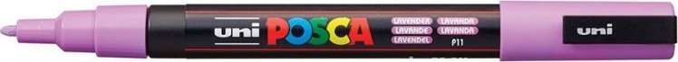 Uni MARKER PLAKATOWY UNI POSCA PC-3M PASTELOWY LAWENDOWY