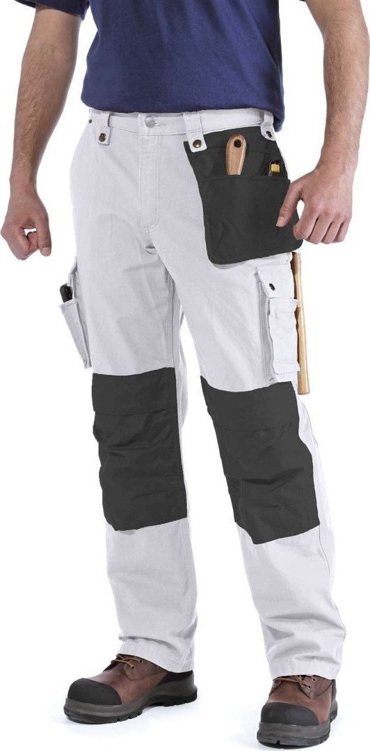 Carhartt Spodnie Carhartt Multi Pocket Ripstop Pant White