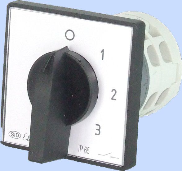 Elektromet Łącznik krzywkowy 0-1-2-3 3P 16A IP65 Łuk E16-62 (951661)