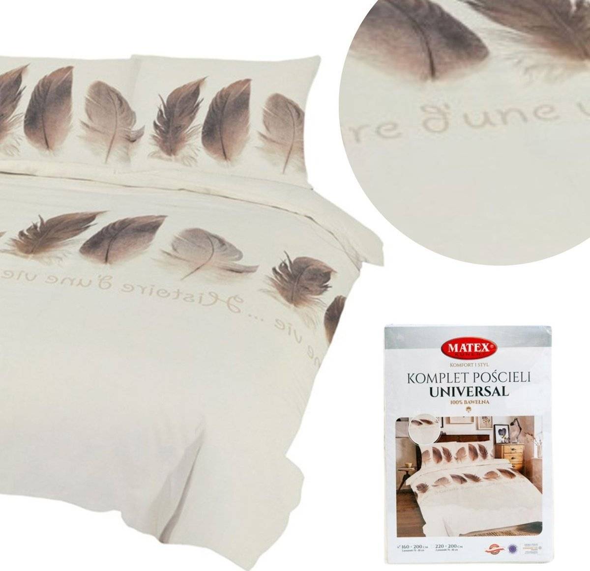 Multitex Pościel 160 x 200 Bawełniana UNIVERSAL MATEX 5