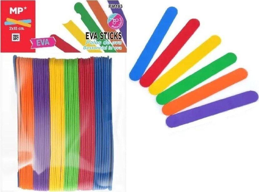 Naklejki z pianki EVA Patyczki