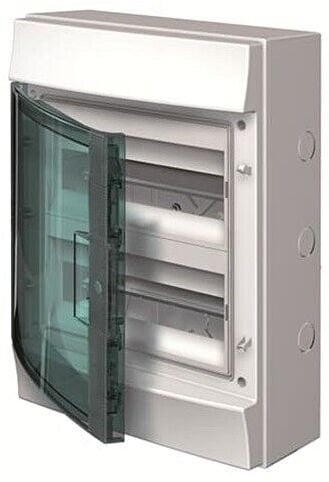 Rozdzielnica modułowa natynkowa hermetyczna Mistral65 2x12 M24 IP65 drzwi transp. 65P12X22Z 1SLM006501A1204