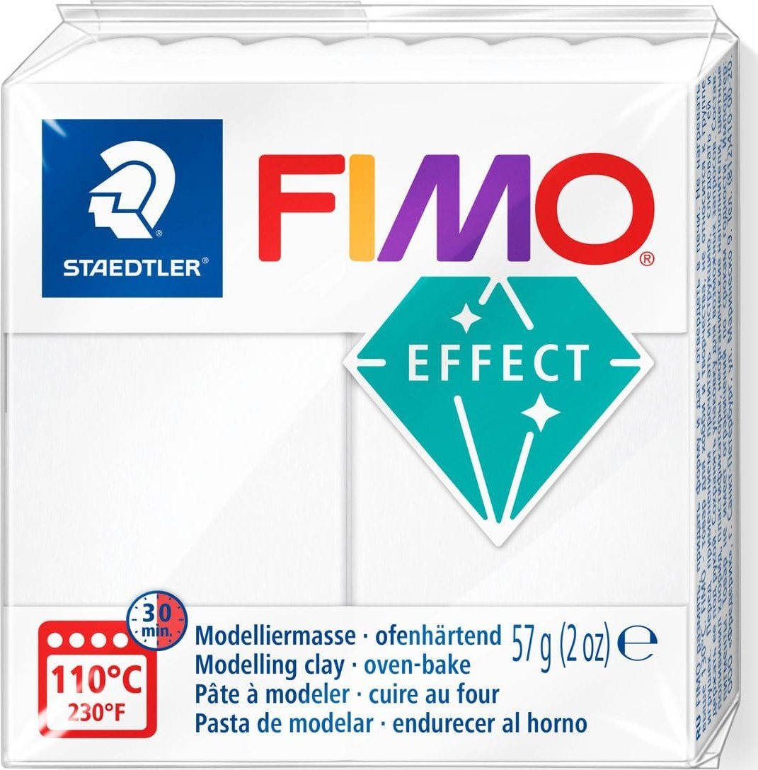 Fimo Masa termoutwardzalna Effect 57 g biała