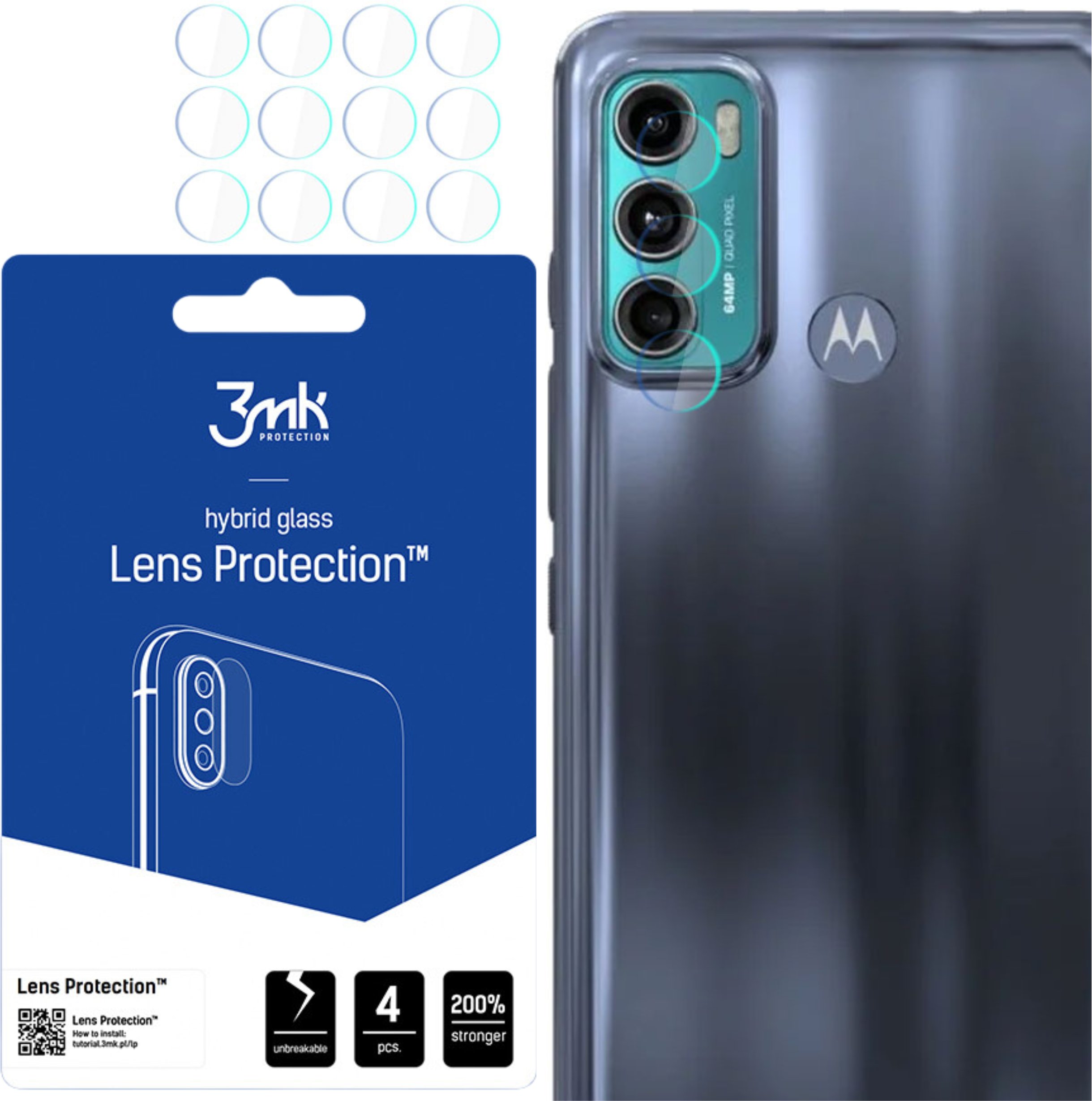 MOTOROLA MOTO G40 FUSION - 3MK LENS PROTECTION