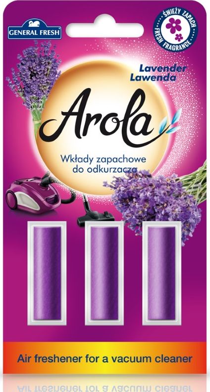 Arola Arola Pałeczki odświeżające do odkurzacza Lawenda