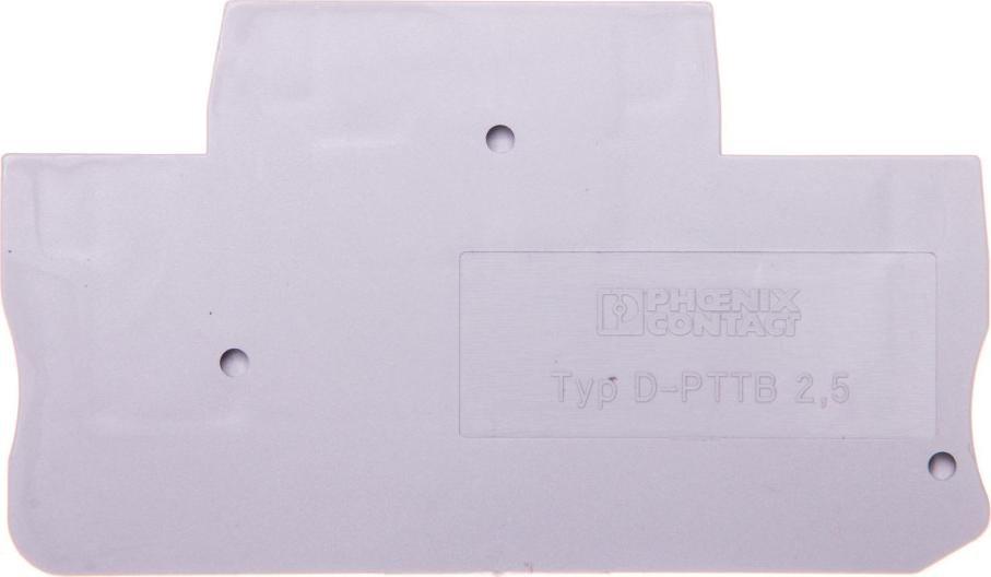 Phoenix Contact Ścianka końcowa 2,2x68mm szara D-PTTB 2,5 3211634