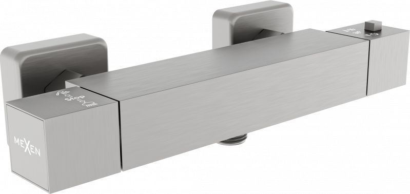 Bateria prysznicowa Mexen Cube grafit