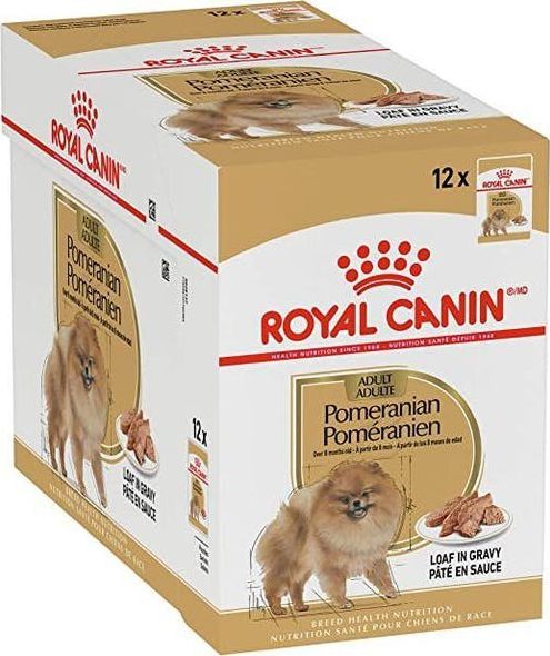 Royal Canin Royal Canin Breed Pomeranian Adult - Karma Mokra Pasztet dla Psów Dorosłych Rasy Szpic Miniaturowy 85g