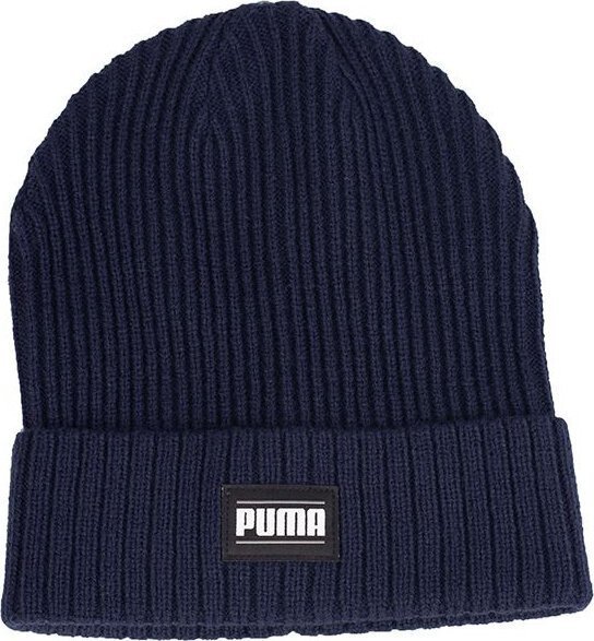 Puma Czapka Puma Ribbed Classic Cuff Beanie granatowa 024038 02 Senior