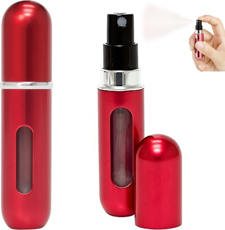 Verk Atomizer podróżny z rozpylaczem do perfum flakon 5ml dozownik na perfumy Atomizer podróżny z rozpylaczem do perfum flakon 5ml dozownik na perfumy