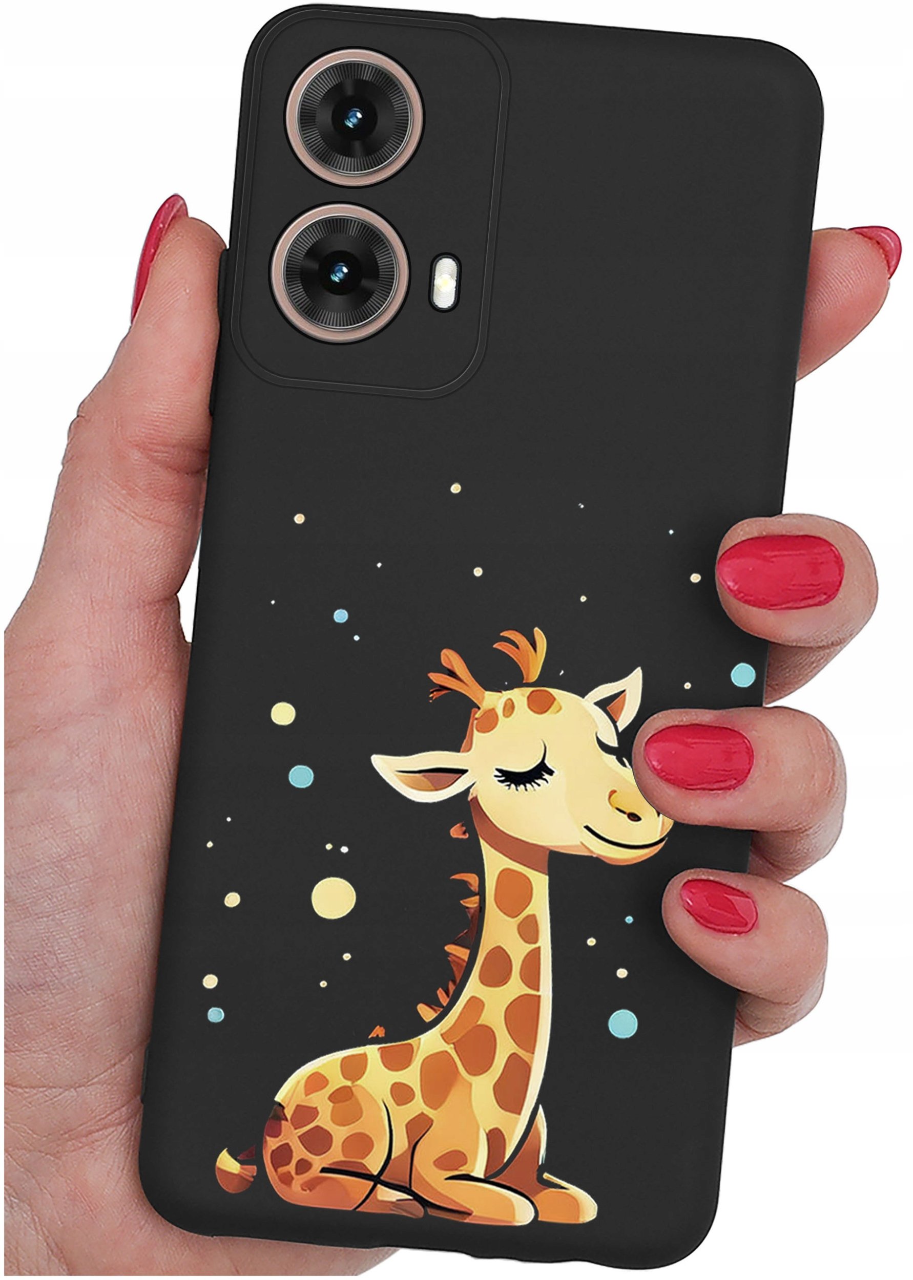 Etui do Motorola Moto G85 5G WZORY |SILIKONOWE MATT CASE