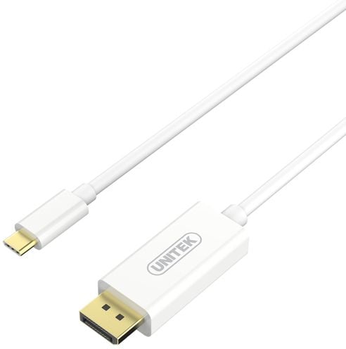 Kabel USB Unitek USB-C - DisplayPort 1.8 m Biały (V400A)