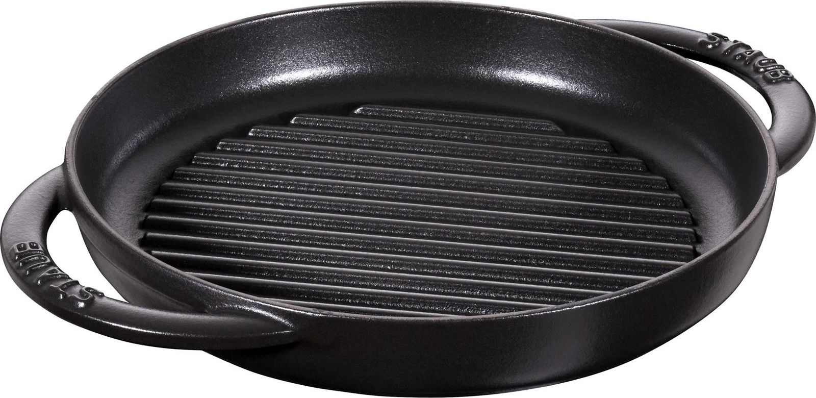 Patelnia STAUB grillowa Żeliwna 22cm