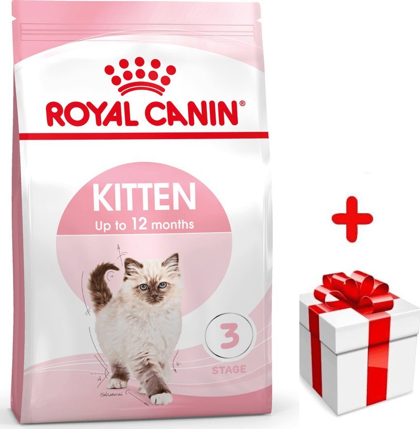Royal Canin Kitten drób 4kg + gratis