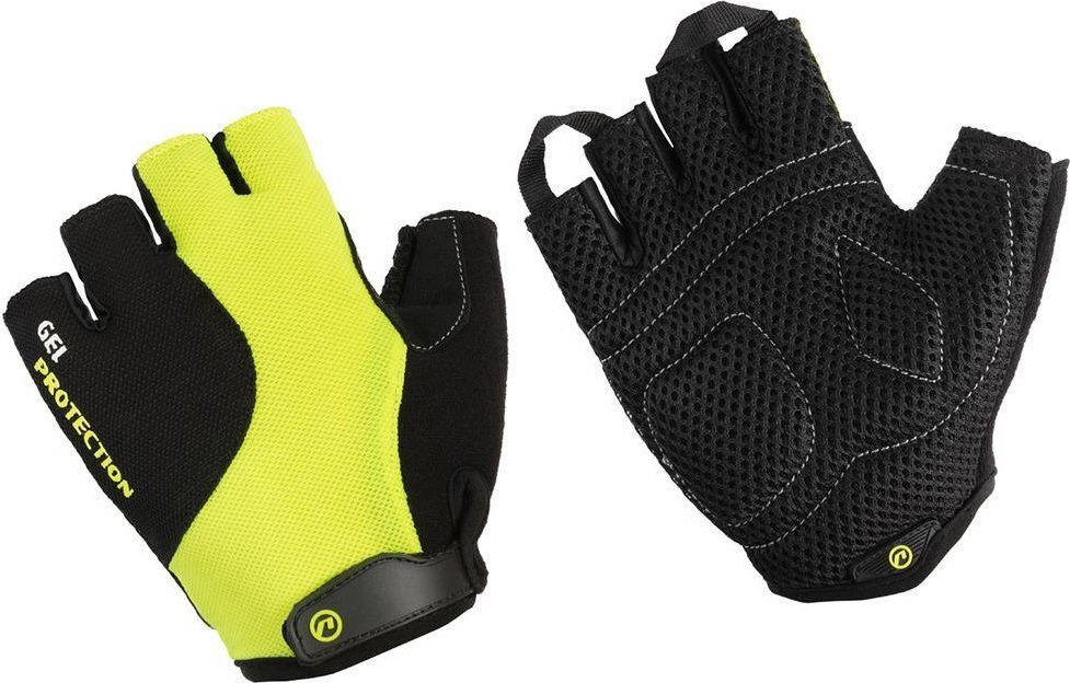 Accent Rękawiczki Rider, czarno - żółte fluo M