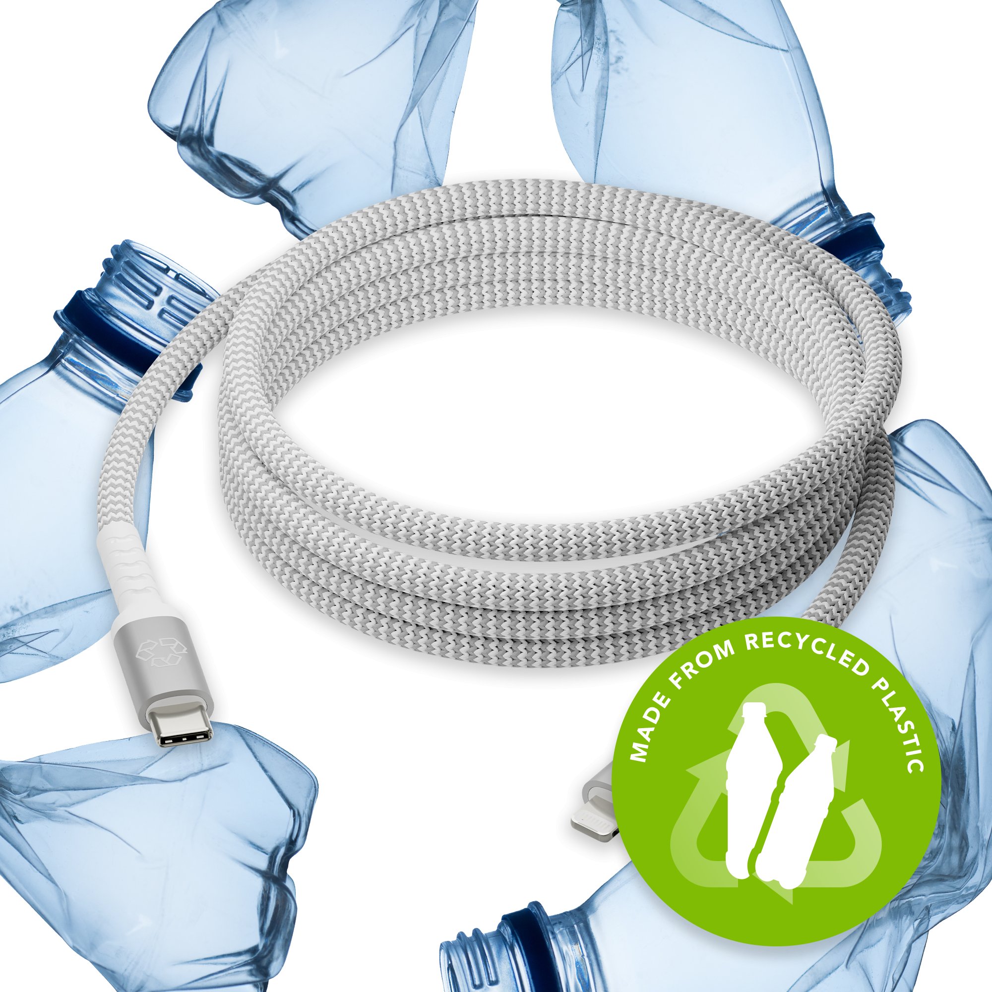 Kabel USB dbramante Lightning - USB-C 2.5 m Biały (CB25CLGR7121)