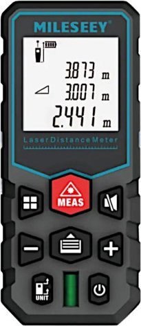 Mileseey Mileseey X5 - miernik laserowy (dalmierz), 40m