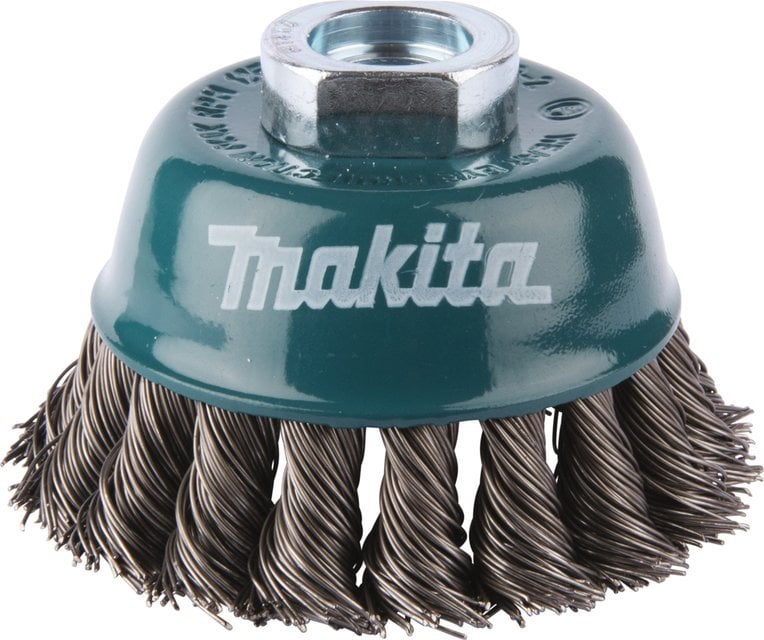 Makita Szlifierska szczotka druciana z drutem falistym - gwint wewnętrzny M14 75mm/0,5mm D-24131