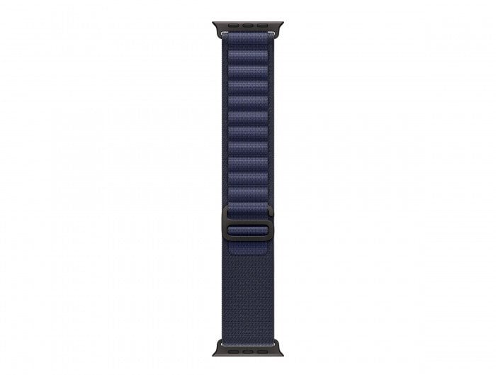 APPLE 49mm Navy AlpineLoop -Large - Black Titanium Finish