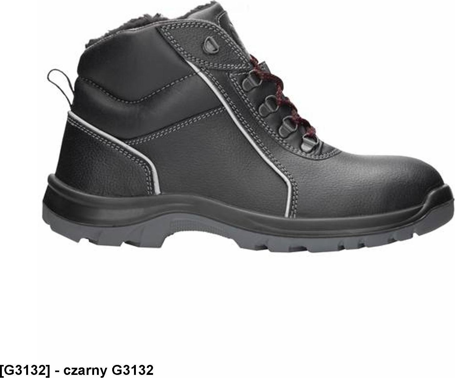 Ardon ARDON KINGWIN S3 - ocieplane trzewiki ochronne całoskórzane, antystatyczne, odblaski 36