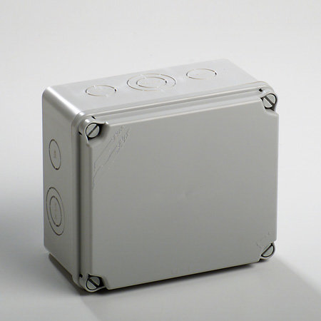 PCE Puszka LIGHT skręcana 245x185x95mm 10 osłabień IP67 - EX-231