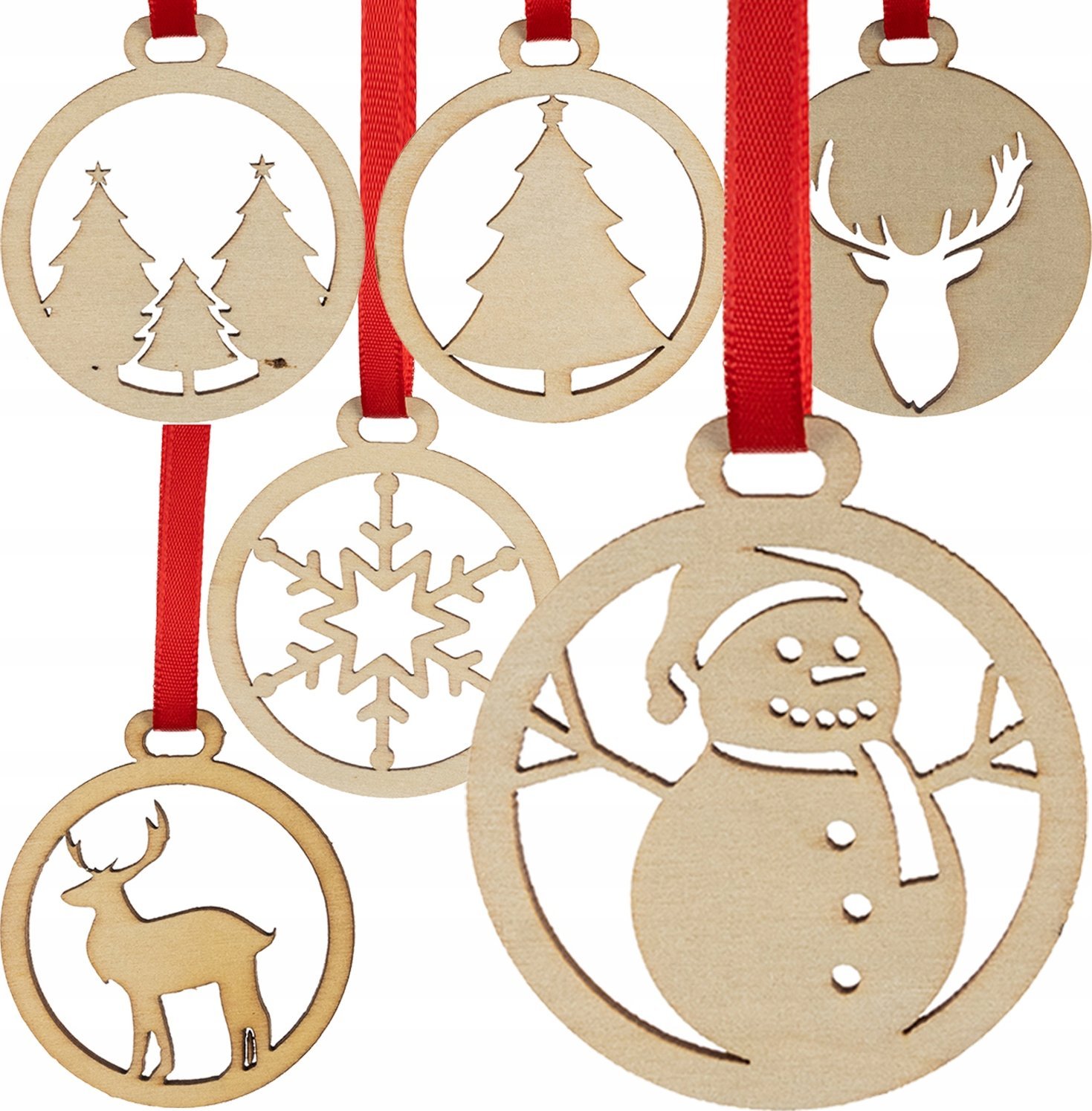 Ruhhy Bombki drewniane- 36szt. Ruhhy 24855