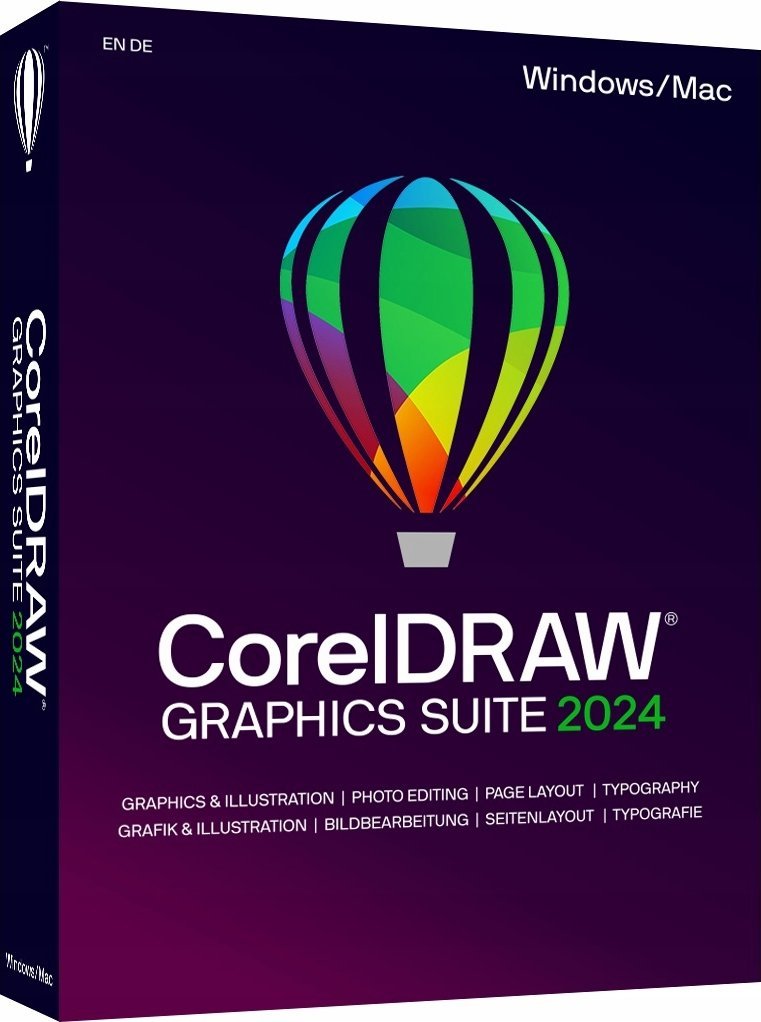 Corel Program Corel DRAW Graphics Suite 2024 BOX WIN/MAC