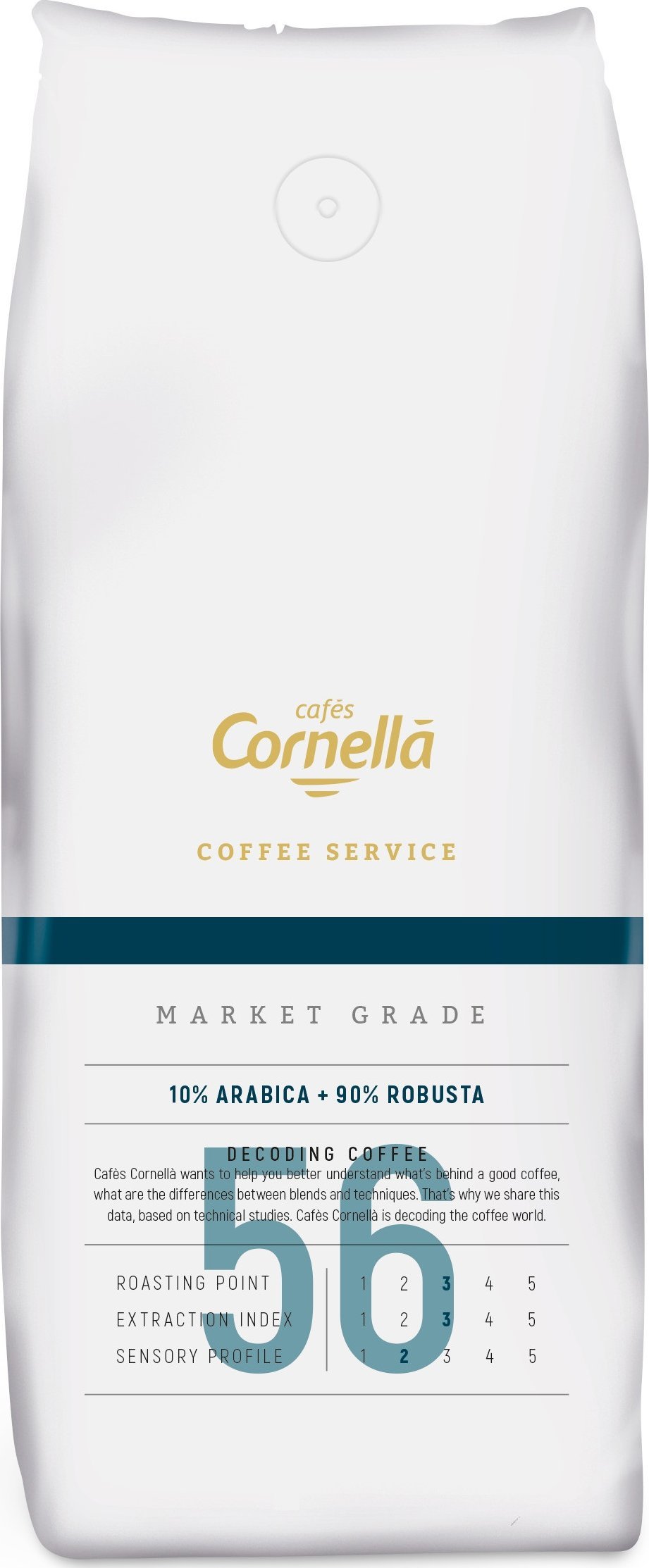 Kawa ziarnista Cornella Coffee Service Market Grade 56 1 kg